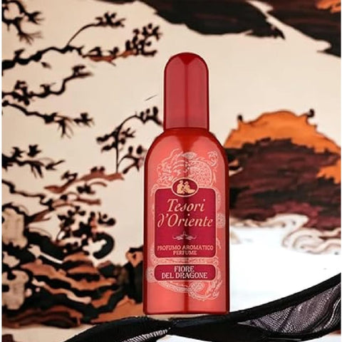 Tesori d'oriente Eau de Toilette Tesori d'oriente Fiore del Dragone fruchtig aromatischer Duft 12x100ml italienisch Original 8008970008769