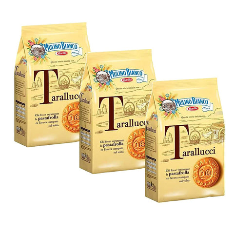 The Bramble Bay Mulino Bianco Tarallucci 350g | 3er Pack Original italienisch