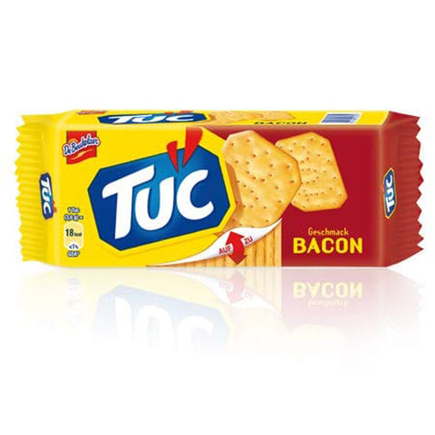 Tuc Bacon Salzgebäck Kekse Crackers Salz gesalzen gebäck Schinken 6x100g Original italienisch