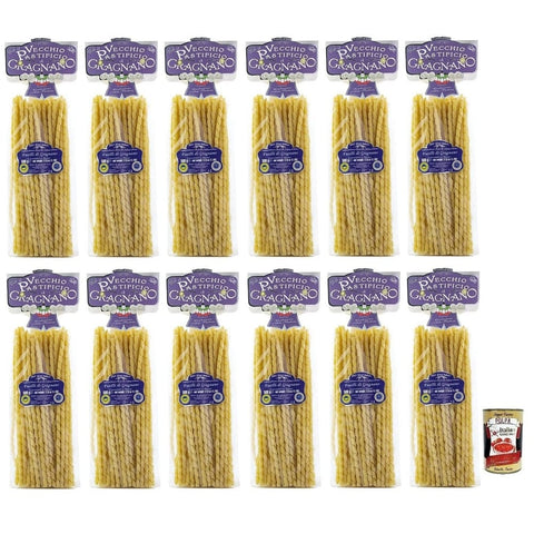 Vecchio pastificio di Gragnano Nudeln & Pasta Vecchio pastificio di Gragnano Il Vecchio Pastificio di Gragnano Pasta Fusilli Gragnano IGP Nudeln aus Hartweizengrieß 12x 500g italienisch Original 8033406260794