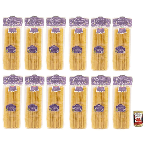 Vecchio pastificio di Gragnano Nudeln & Pasta Vecchio pastificio di Gragnano Il Vecchio Pastificio di Gragnano Pasta Mafaldine Gragnano IGP Nudeln aus Hartweizengrieß 12x 500g italienisch Original 8033406260053