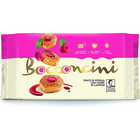 Vicenzi Matilde Vicenzi Bocconcini mit Himbeerherz 3x 90 g italienisch Original