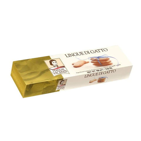 Vicenzi Lingue di gatto riegel Butterplätzchen kekse 100 g 6x italienisch Original