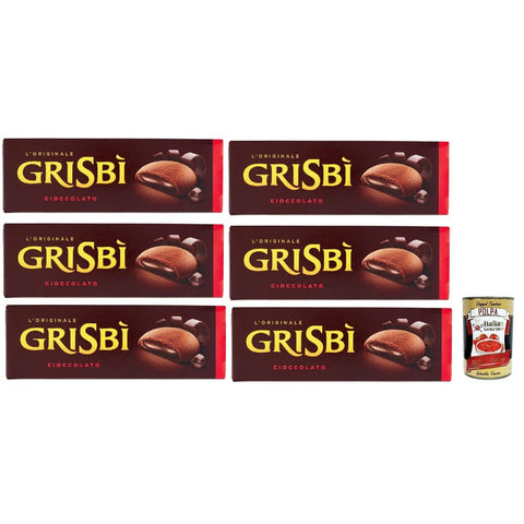 Vicenzi Snack Kuchen & Backwaren Vicenzi MATILDE Biscotti Grisbi Cioccolato Italienisches Biskuitgebäck mit Schokoladenfüllung 150 g x 6 Pakete, biscuits cookies riegel italienisch Original 8000350007911