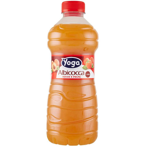 Yoga Fruchtsaft fruit juice Pet flasche Albicocca Aprikose saft 12x1l Original italienisch Getränk