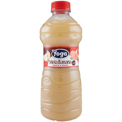 Yoga Succo Di Frutta Mela e Banana Apfel Banane Fruchtsaft Getränke 1 l Fruchtsäfte italienisch Original