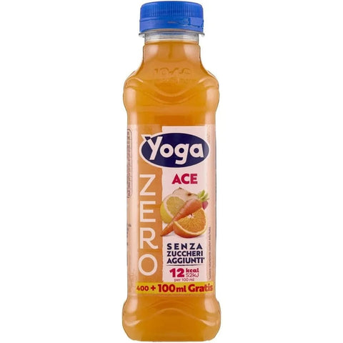 Yoga Fruchtsäfte Yoga Ace ZERO Zuckerfreies, glutenfreies Getränk, 12 x 500 ml