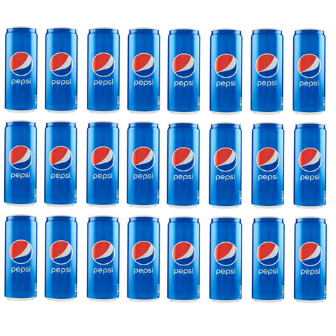 Zed Pepsi Cola alkoholfreies Getränk kohlensäurehaltiges Getränk Dose Softdrink 24x 330ml Original italienisch