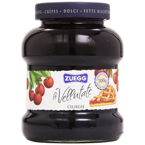 Zuegg Ciliegie Marmelade Kirschen Konfitüre Brotaufstriche Italien 700 g Konfitüren italienisch Original