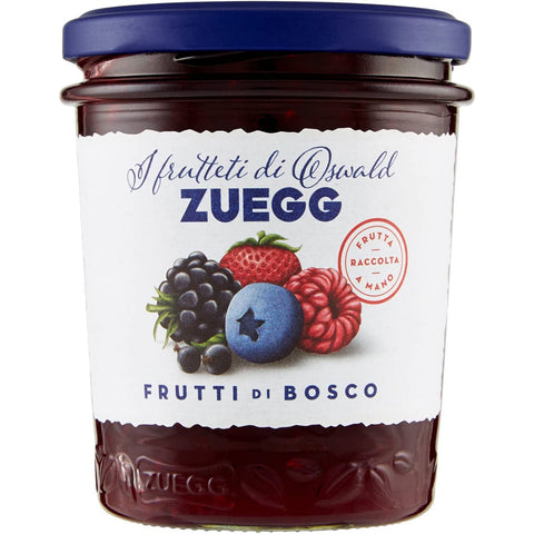 Zuegg Frutti di bosco Marmelade Beeren Konfitüre Brotaufstriche Italien 320 g 6x Original italienisch
