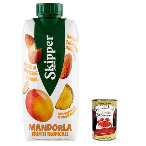 Zuegg Marmeladen & Konfitüren Zuegg Skipper Mandel Tropische Früchte 330 ml 12x Original italienisch inkl. Italian Gourmet Polpa 400g 80823186