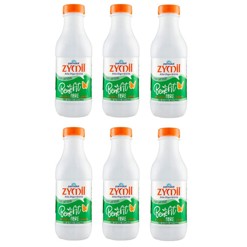 Zymil Parmalat Benefit Latte senza Lattosio Langlebige UHT Milch Laktosefrei 6x1l Original italienisch